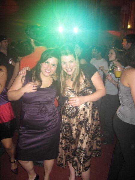 Ximena and I at the MEC Valentine's party