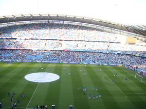Inside the Stadium.
