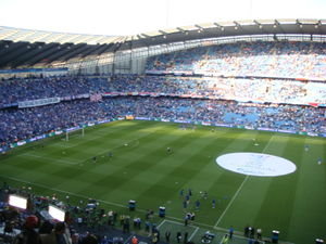 Inside the Stadium.