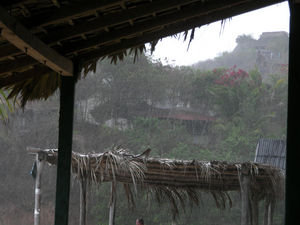 Rain in Mazunte
