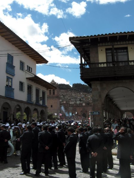 Cusco demonstrations.