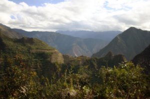 View of Machu Picchu from Putucusi