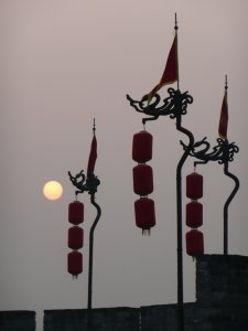 Full Moon in Xian