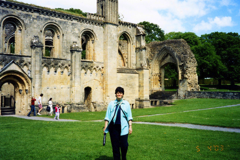 Glastonbury ruins