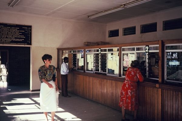 Butterworth Post Office, Transkei, Eastern Cape, South Africa.