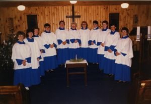 St. Matthew's Choir, Cook's Harbour, Newfoundland 