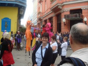 Havana Street performers