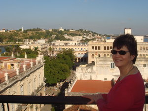 Rooftop view from Hotel Ambos Mundos, Havana