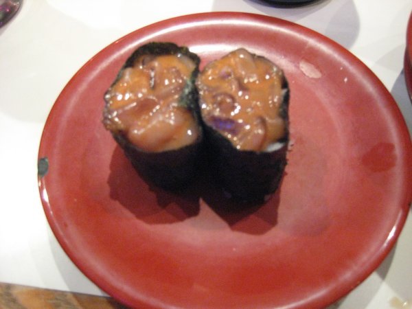 Sushi mit Seeigel