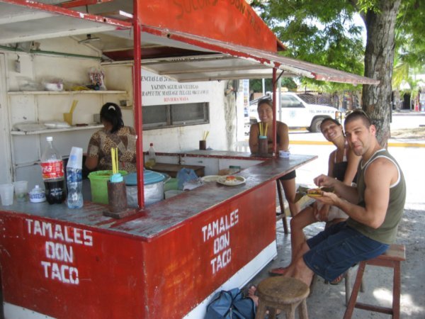 Tamale stand