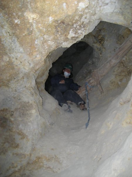 Crawling through the mine