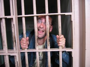 in jail