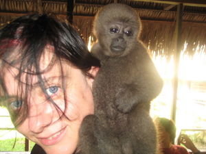 Me and monkey