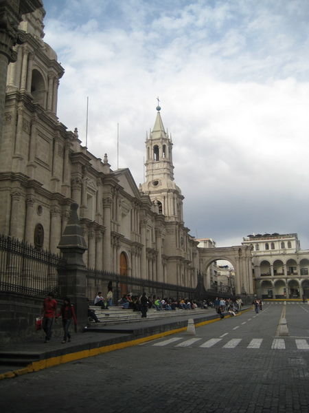 Arequipa's main plaza