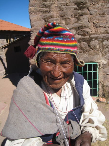Old man Taquile