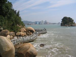 High tide on Gulangyu