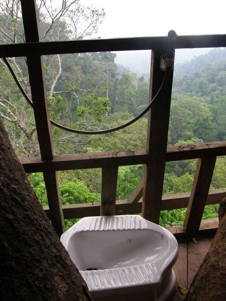 Toilet with a view!