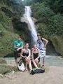 Carly Martha and us at waterfall