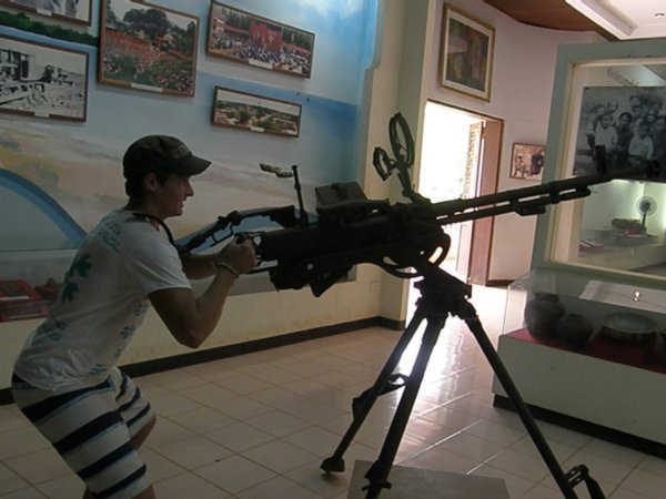 Old anti aircraft Gun