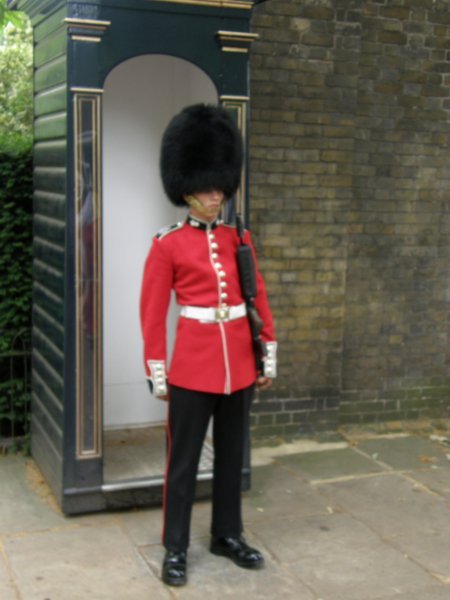 "Step away from the Queens Guard"