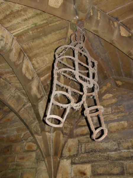 Hanging Shackles in the Dungeon