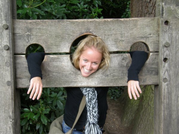Carly in the stocks