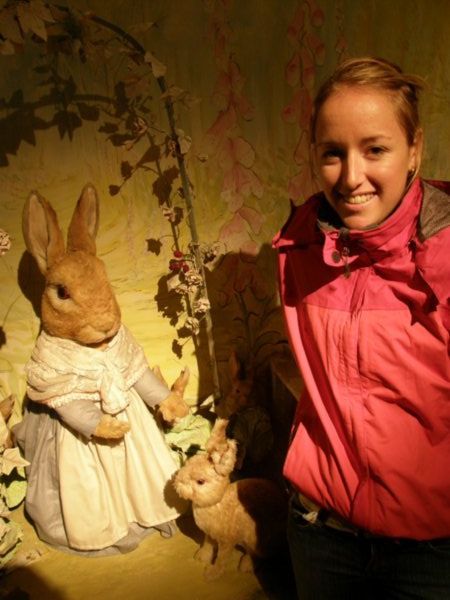 Carly and Mrs Rabbit