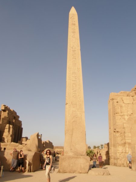 The mighty Obelisk Karnak Temple