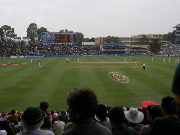 View from the stands