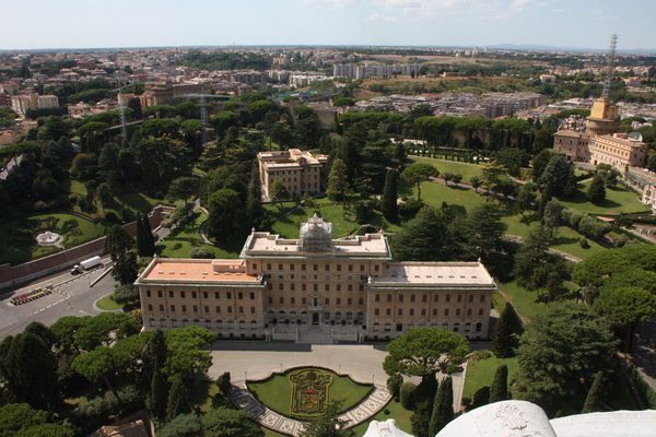 View of the vatican