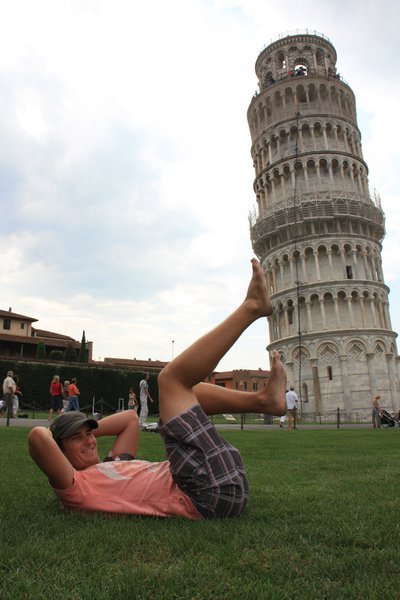 Working out, Pisa