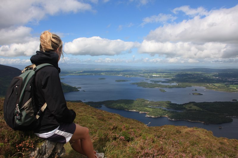 Breathtaking views from Torc Mt