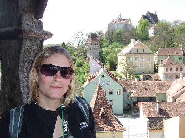 In Sighisoara, the birthplace of Vlad Tepes