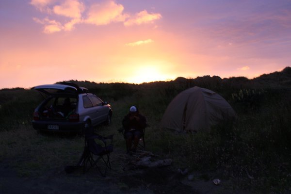Camping in the Dunes