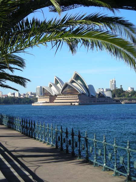 The Sydney Opera House from Milsons Point