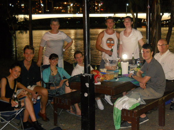 BBQ along the Brisbane River