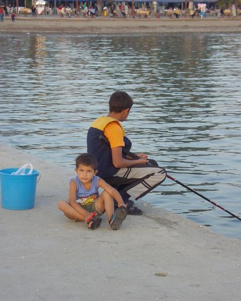 Fishing in Akcay