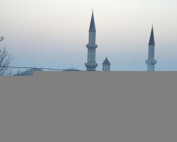 The Old Mosque at sunset