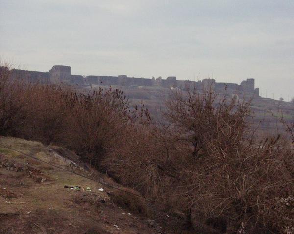 The battlements of Diyarbakir
