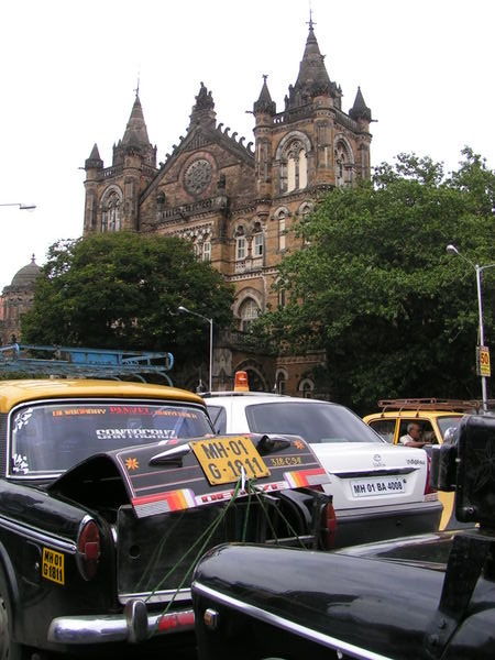 VT and Taxi, Mumbai