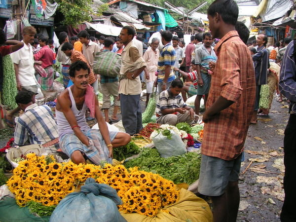 Flower Market, Hoowrah Bridge, Kolkata
