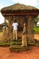 At Bafut, with one of the Fon's sons