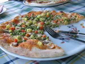 Most Random Veggie Pizza Ever!