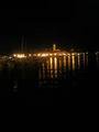 37 Krk Harbour by night - and yes that is another old town!