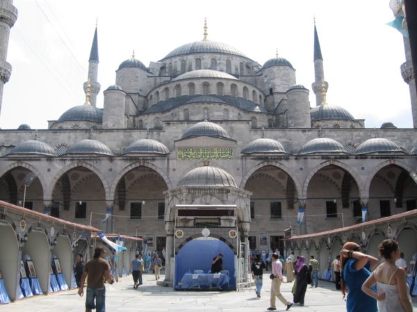 Entrance to Blue mosque