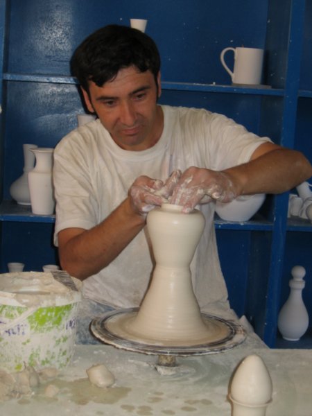 Pottery class