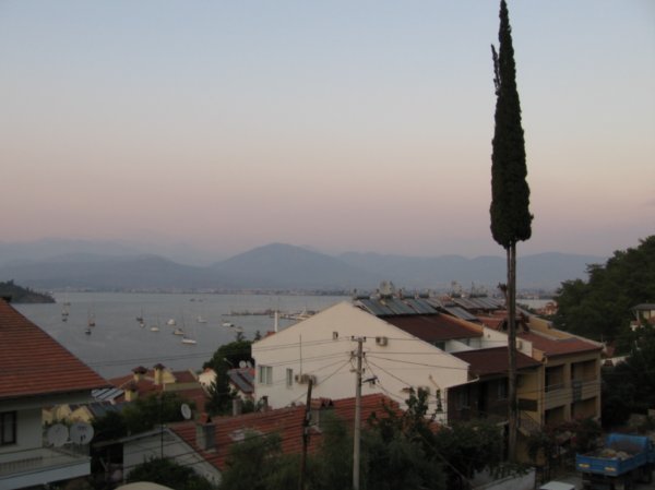 View from our Balcony in Fethiye 2