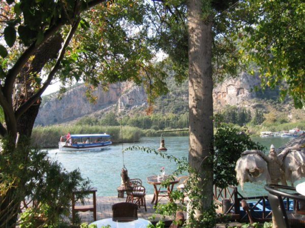 The view from Dalyan...