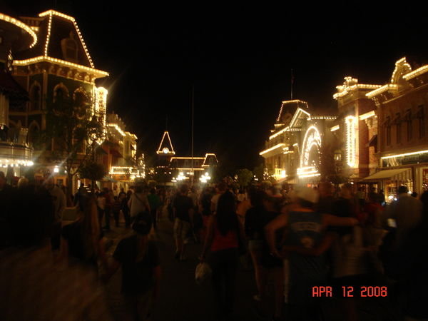 Disneyland By Night