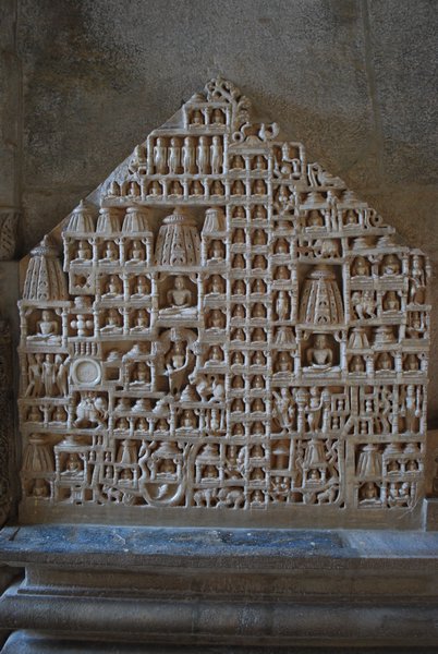 Carving at Ranakpur Jain Temple